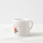 Waterverf Apple Teacher - Bedankt Gift Espresso Kop (Voorkant rechts)