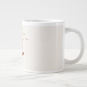 Waterverf Apple Teacher - Bedankt Gift Grote Koffiekop (Rechts)