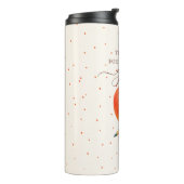 Waterverf Apple Teacher - Bedankt Gift Thermosbeker (Gedraaid links)