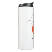 Waterverf Apple Teacher - Bedankt Gift Thermosbeker (Gedraaid links)