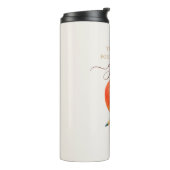Waterverf Apple Teacher - Bedankt Gift Thermosbeker (Gedraaid links)
