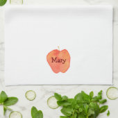 Waterverf Apple Towel Theedoek (Gevouwen)
