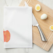 Waterverf Apple Towel Theedoek (Quarter Fold)