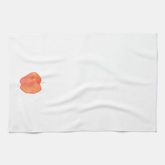 Waterverf Apple Towel Theedoek (Horizontaal)