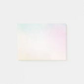 Waterverf Aqua Pink Yellow Tie Dye Ombre Post-it® Notes (Voorkant)