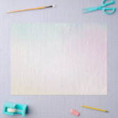 Waterverf Aqua Pink Yellow Tie Dye Ombre Tissuepapier (Craft)