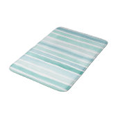 Waterverf Aqua Verticale Streeppatroon Kust Badmat (Gekanteld)