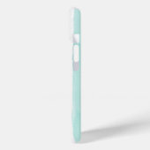 Waterverf Aqua Verticale Streeppatroon Kust  Case-Mate iPhone Case (Achterkant / Links)