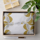 Waterverf Aquarelle Kokosnoot Handgemaakt Pattern Tissuepapier (Geschenk)