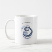 Waterverf Aquarius Astrology Zodiac | Monogram Koffiemok (Links)