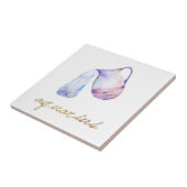 Waterverf Aquarius Water Bearer Tegeltje (Zijkant)