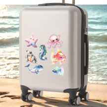 Waterverf Aquatic Friends