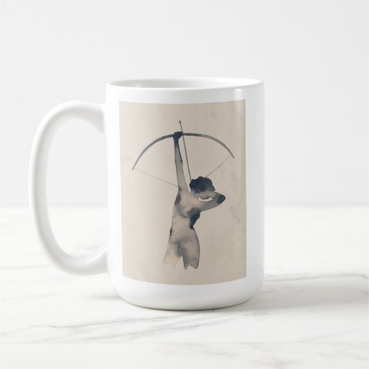 Waterverf Archeress Koffiemok (Links)