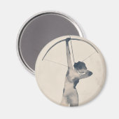 Waterverf Archeress Magneet (Voorkant / Achterkant)