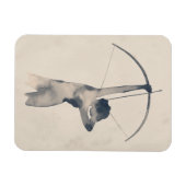 Waterverf Archeress Magneet (Horizontaal)