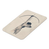 Waterverf Archeress Magneet (Linkerzijde)