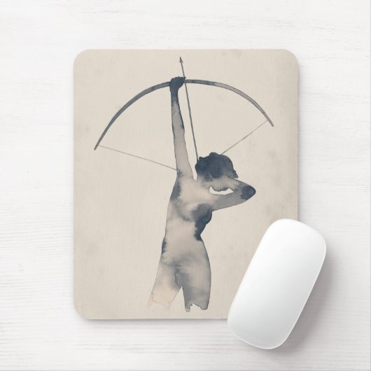 Waterverf Archeress Muismat (Met muis)