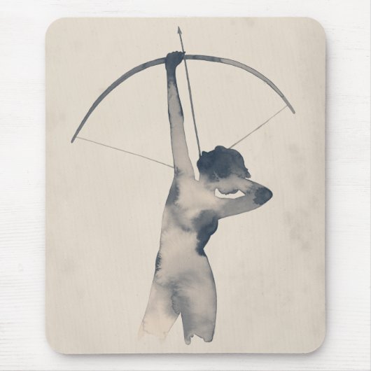 Waterverf Archeress Muismat (Voorkant)