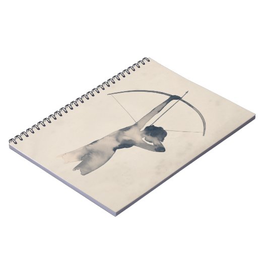 Waterverf Archeress Notitieboek (Linkerzijde)