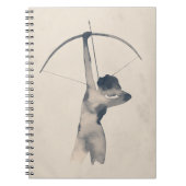 Waterverf Archeress Notitieboek (Voorkant)