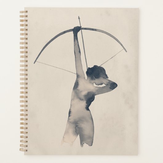 Waterverf Archeress Planner (Voorkant)