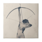 Waterverf Archeress Tegeltje (Voorkant)