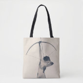 Waterverf Archeress Tote Bag (Voorkant)