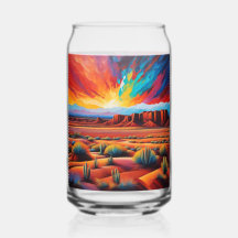 Waterverf Arizona Desert