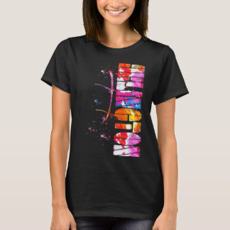 Waterverf Arlington Arlington Lettering Arlingt T-shirt