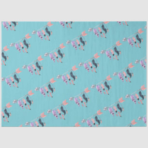 Waterverf Arrow en Feathers Tissuepapier