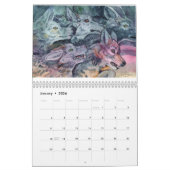 Waterverf Art Agenda Kalender (Jan 2026)