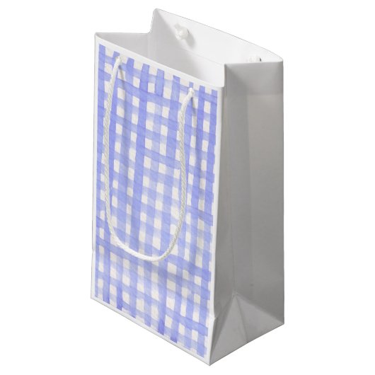 Waterverf Art Blue Timeless Spring Multi Gebruik Klein Cadeauzakje (Voorkant Gekanteld)