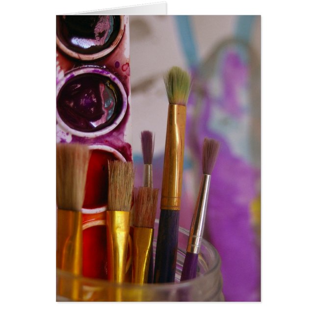 Waterverf Art Card (Voorkant)