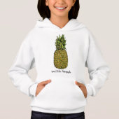 Waterverf Art Cute Pineappel (Voorkant)