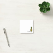 Waterverf Art Cute Pineappel Post-it® Notes (Kantoor)
