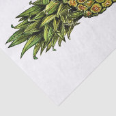 Waterverf Art Cute Pineappel Tissuepapier (Detail)