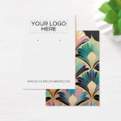 Waterverf Art Deco Veroorning Display Kaart (Bureau)