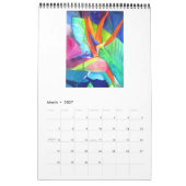 Waterverf Art kalender door Sacha Grossel (Mar 2027)