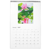 Waterverf Art kalender door Sacha Grossel (Jan 2027)