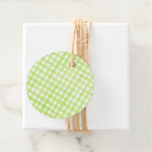 Waterverf Art Lime groen Timeless Spring Multiuse Bedankjes Labels (In situ)