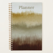 Waterverf Art Planner | 5.5 x 8.5 | Bruin (Voorkant)