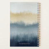 Waterverf Art Planner | 5,5x8,5 | Blauw (Achterkant)