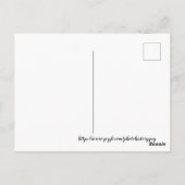 Waterverf Art Windy City van Navy Pier Chicago 192 Briefkaart (Achterkant)