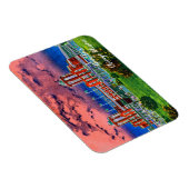 Waterverf Art Windy City van Navy Pier Chicago 192 Magneet (Rechterzijde)