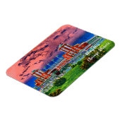 Waterverf Art Windy City van Navy Pier Chicago 192 Magneet (Linkerzijde)