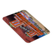 Waterverf Art Windy City van Navy Pier Chicago 192 Magneet (Rechterzijde)