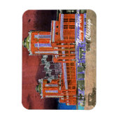 Waterverf Art Windy City van Navy Pier Chicago 192 Magneet (Verticaal)