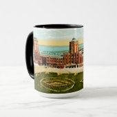 Waterverf Art Windy City van Navy Pier Chicago 192 Mok (Voorkant links)