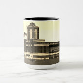 Waterverf Art Windy City van Navy Pier Chicago 192 Mok (Midden)