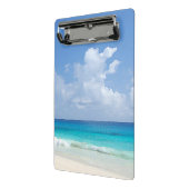 Waterverf Art Zee Waves Trendy Sjabloon Modern Mini Klembord (Angled2)